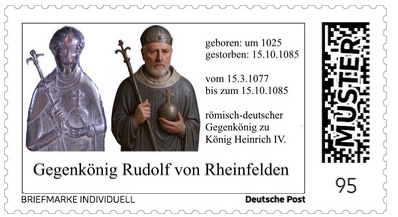 Briefmarke individuelle 18 Rudolf