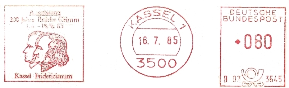 Grimm 3500 Kassel 1985