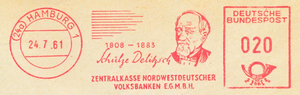 Schulze-Delitzsch Hamburg 1961